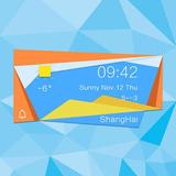 Geometry Weather & Clock icon