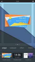 Geometry Weather & Clock captura de pantalla 1