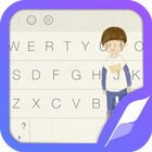 Little Boy Skin Flash Keyboard ไอคอน