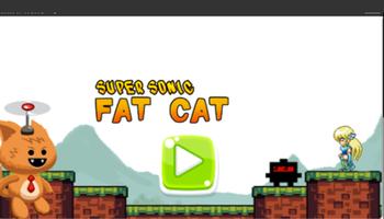 Super Sonic Fat Cat poster