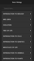 Biology Study Guide ポスター