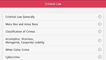 Criminal Law Study скриншот 3