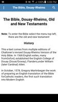 The Catholic Holy Bible Affiche