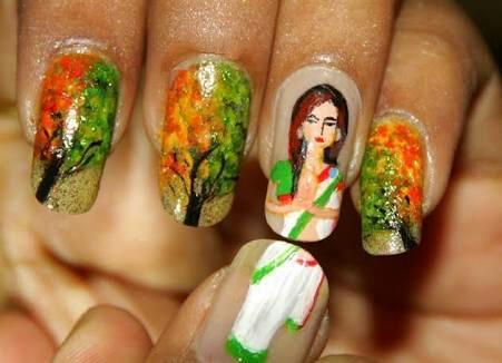 Independence Day Nail Art Designs for India APK for Android Download