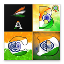 Indian Flag Letters Alphabets - Independence Day APK