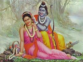 Ram Sita Wallpapers Affiche