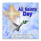 Happy All Saints' Day Greetings ícone