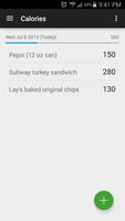 Simple Calorie Counter screenshot 1