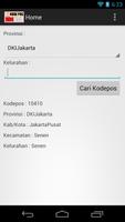 Offline Kode Pos Indonesia syot layar 2