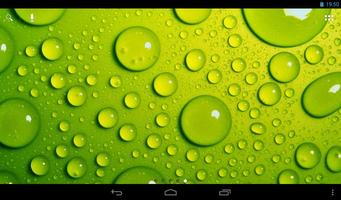 Drops Live Wallpaper اسکرین شاٹ 3