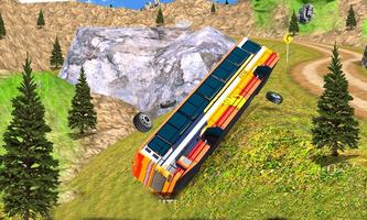 Mountain Hill Climb Bus Driving Plakat