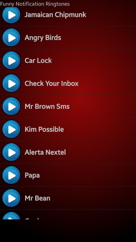 Funny Notification Ringtones Poster Funny Notification Ringtones Poster