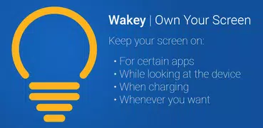 Wakey: Bildschirm an