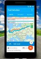 Fuel Calculator Affiche