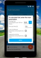 Fuel Calculator স্ক্রিনশট 1