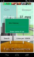 Car Fuel Consumption Cartaz