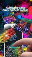 Colourful Neon Keyboard Themes imagem de tela 2