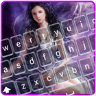 Keyboard Themes For Fantasy Girl Art icône
