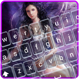 Keyboard Themes For Fantasy Girl Art