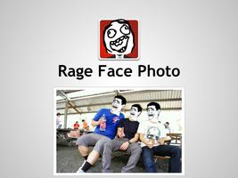 Rage Face Photo Plakat