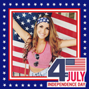 Happy 4th of July Photo Maker APK