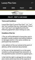Luxury Plus Cars 스크린샷 2