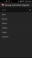 Synergy Automation Engineering captura de pantalla 1
