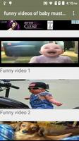 Funny Videos of Baby ポスター
