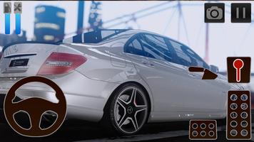 Car Driving Simulator Mercedes Affiche