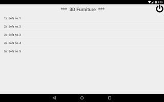 3D Furniture captura de pantalla 1
