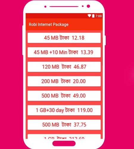 Robi Internet Package APK for Android Download