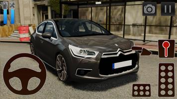Car Driving Simulator Citroen Ekran Görüntüsü 1
