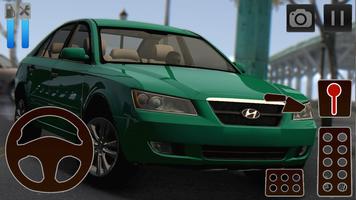 Car Driving Simulator Hyundai screenshot 1