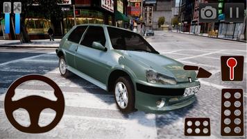 Car Driving Simulator Peugeot screenshot 2