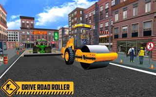 City Road Construction Games 2018 New Road Builder capture d'écran 3
