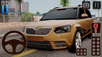 Car Driving Simulator Skoda скриншот 2