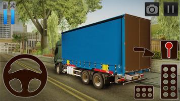 Truck Simulator Games Renault الملصق