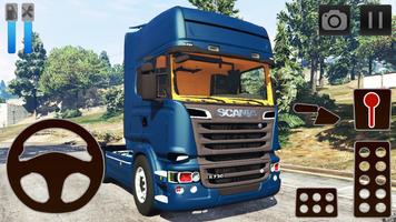 Poster Truck Simulator Games Scania
