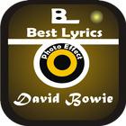 David Bowie Lyrics 2016-icoon
