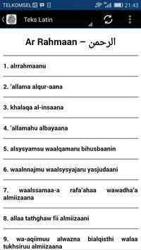 Surah Ar Rahman Terjemahan Pour Android Téléchargez Lapk