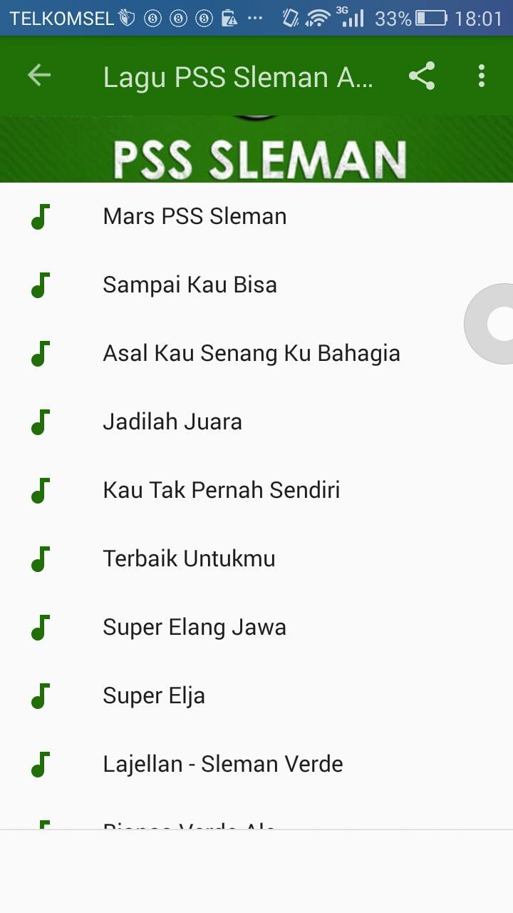 Lagu Pss Sleman Ale For Android Apk Download