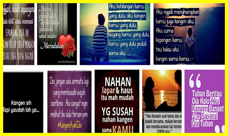 Dp Kata Kata Rindu Dan Kangen Kekasih For Android Apk Download