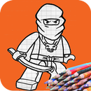 How to draw ninja 2 on phone APK