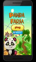 Panda Fruits Farmer Plakat