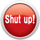 黙れボタン/Shut up! icon