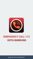 Poster Emergency Call 113 Bandung