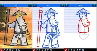 How To Draw ninjago screenshot 1