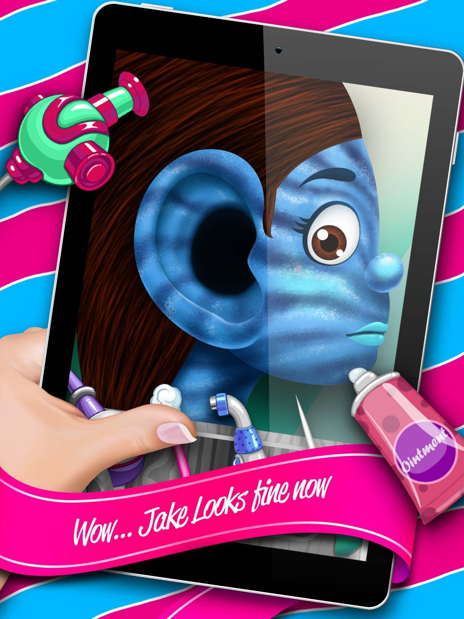 Книга в ухе андроид. Ear Doctor poster Design. App detail Celebrity Ear Doctor.
