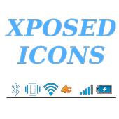 Xposed StatusBar Mods - SGS आइकन