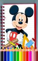 How to Draw Mickey Mouse Plakat